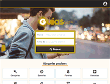 Tablet Screenshot of guias.com.uy